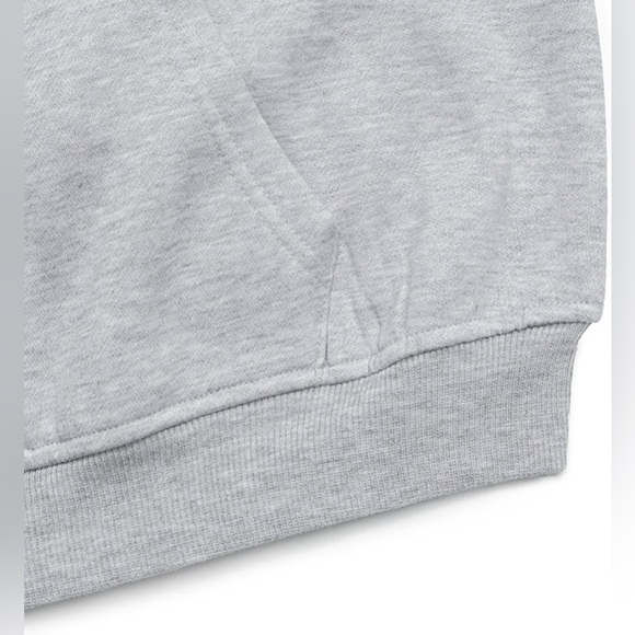 Gray Oversized Long Sleeve Sweatshirt - Picture 5 of 9